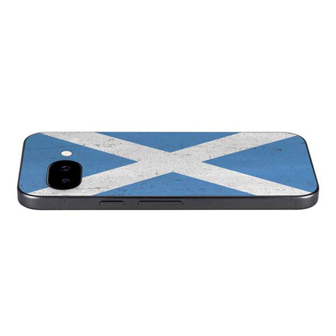 Scotland Flag Distressed Google Pixel 9a Skin
